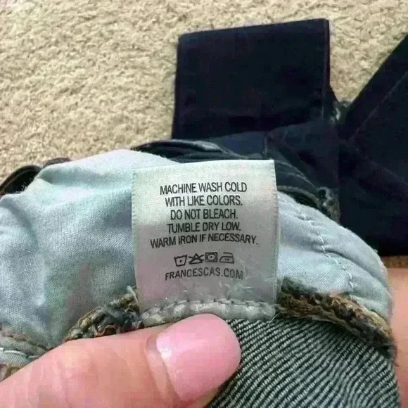 Woman Harper distressed straight leg jeans - Picture 2 of 6